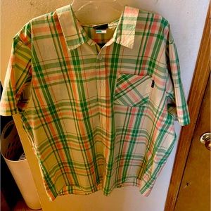 Mens button up 3xl LRG Shortsleeved